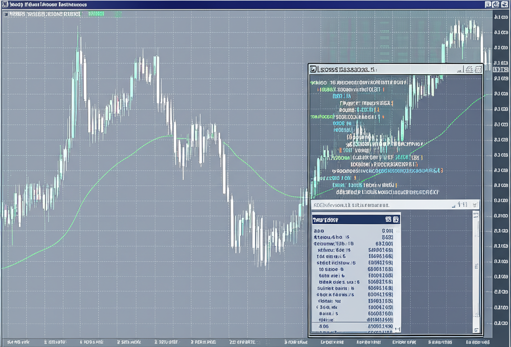Ilustração do MetaTrader 5 exibindo gráficos de preços históricos e trechos de código MQL5 (CopyRates, CopyClose, CopyTime) para manipulação de dados.